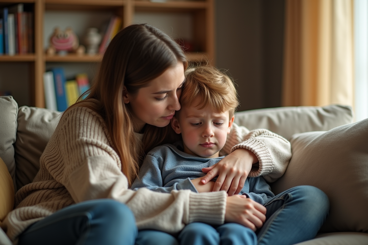 enfants stress