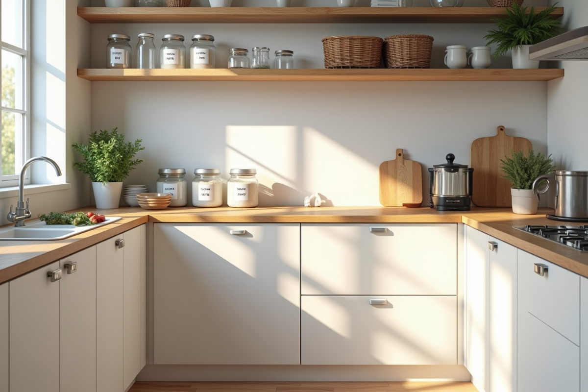 intérieur organisé